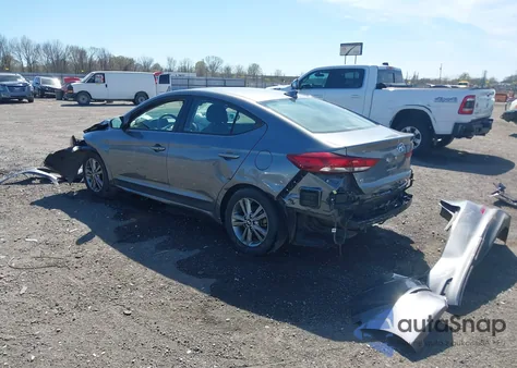 2018 Hyundai Elantra Sel from USA, damaged, VIN 5NPD84LF1JH376406